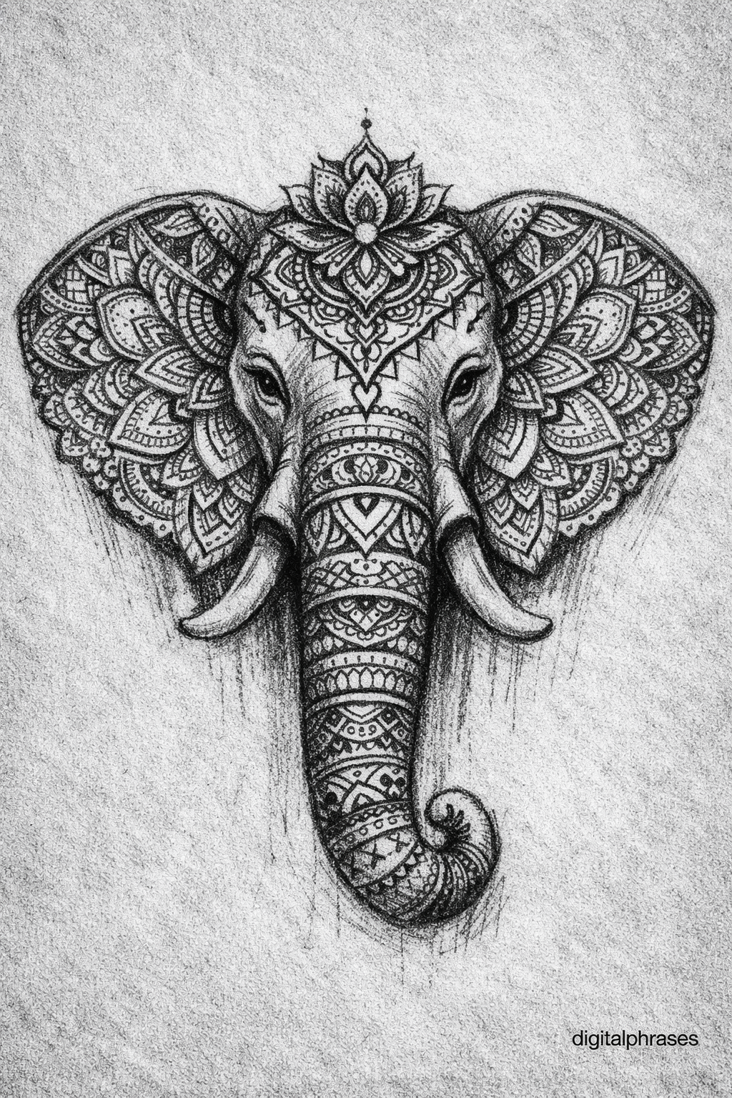 Elephant Drawing Ideas