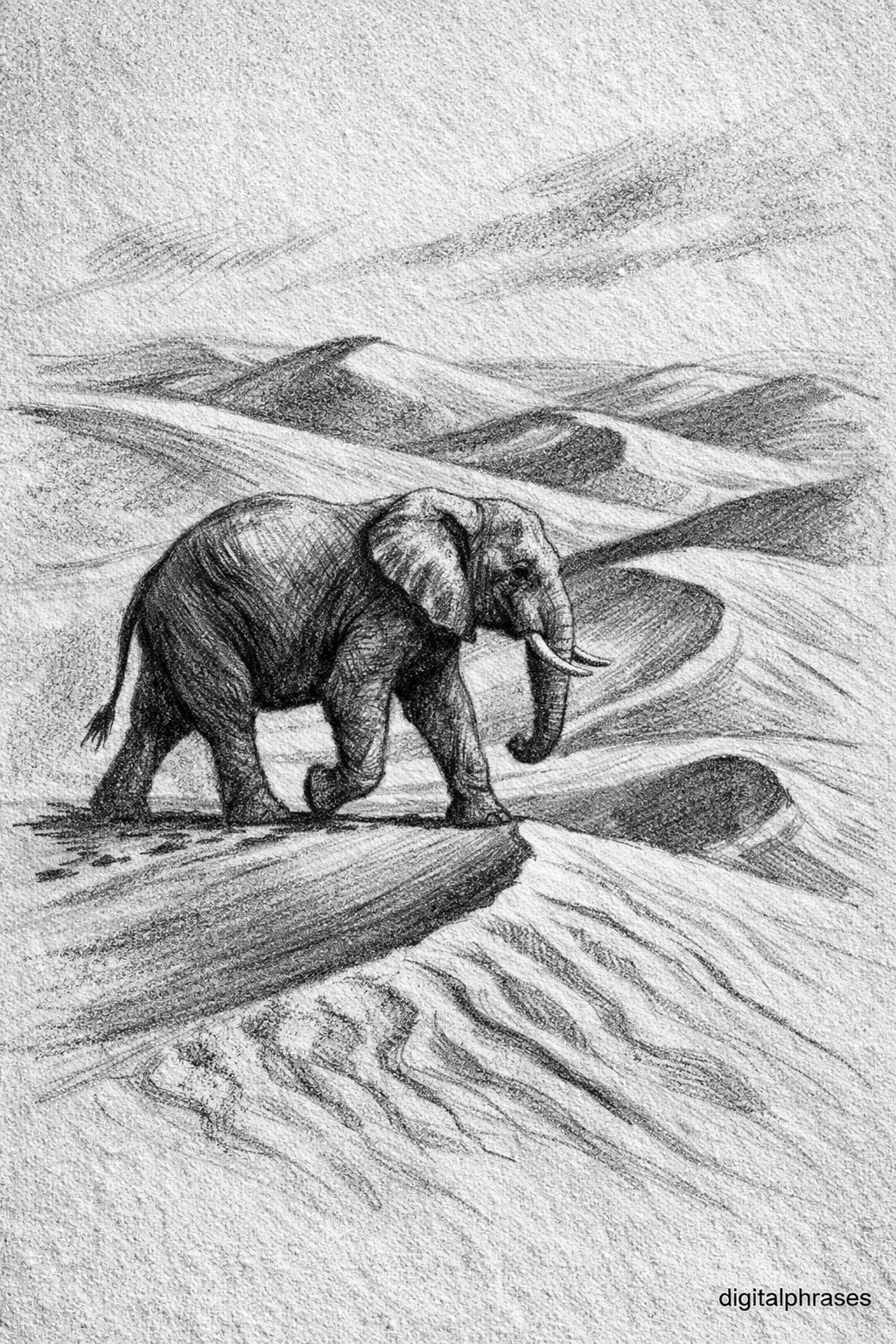 Elephant Drawing Ideas