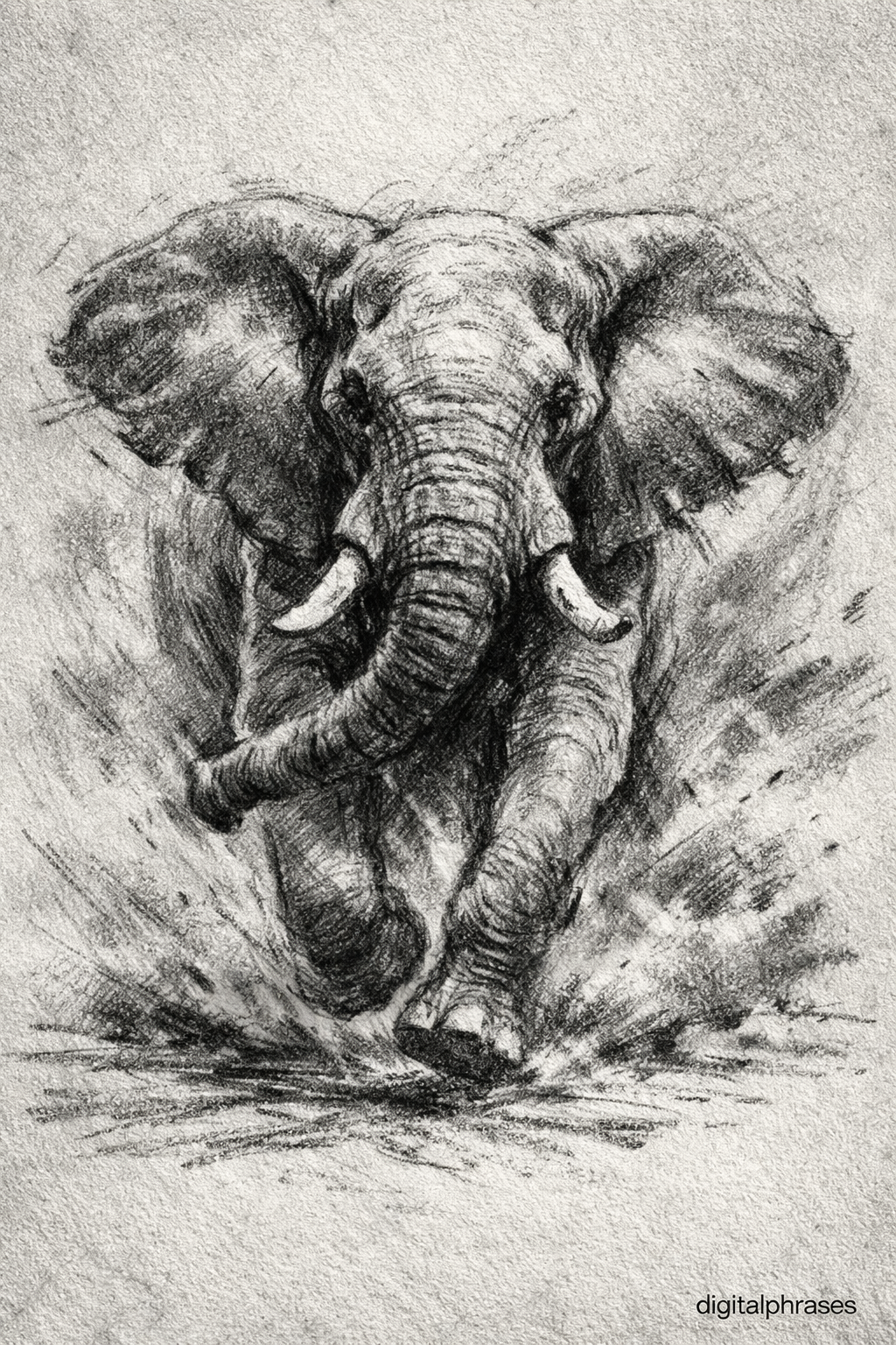 Elephant Drawing Ideas