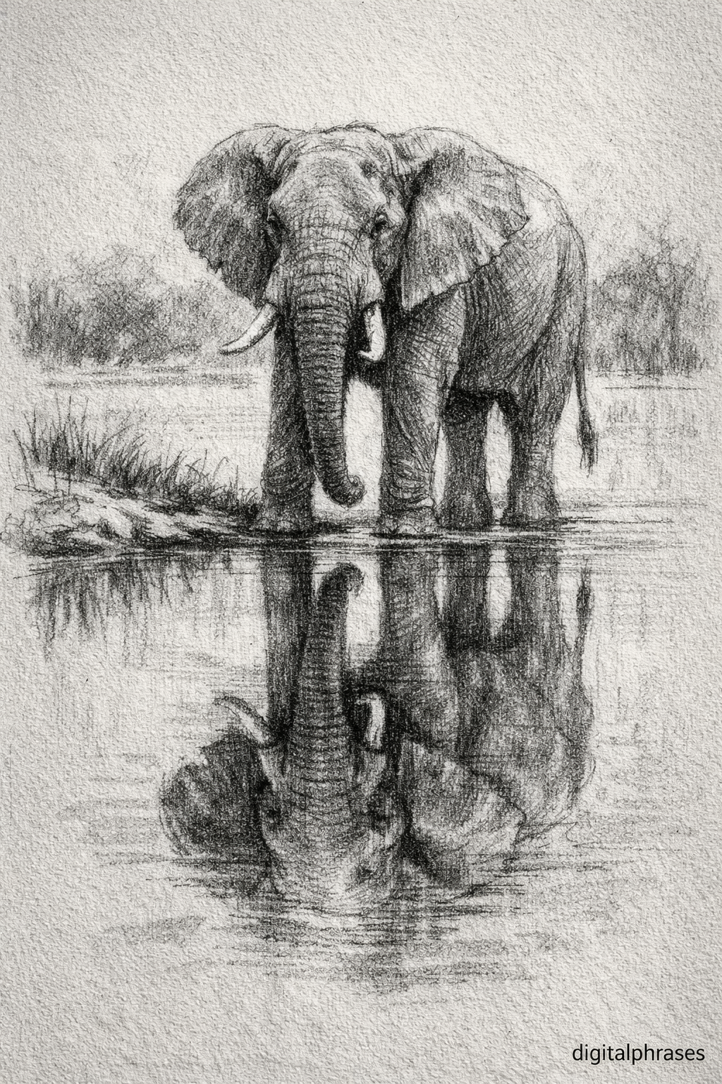 Elephant Drawing Ideas