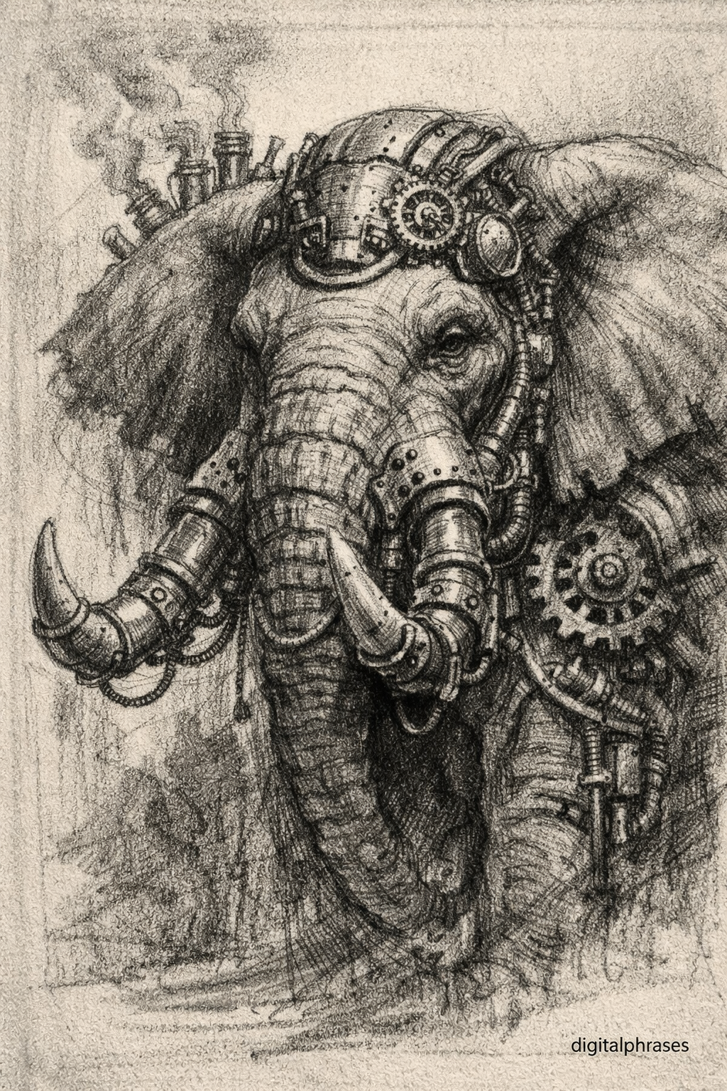 Elephant Drawing Ideas