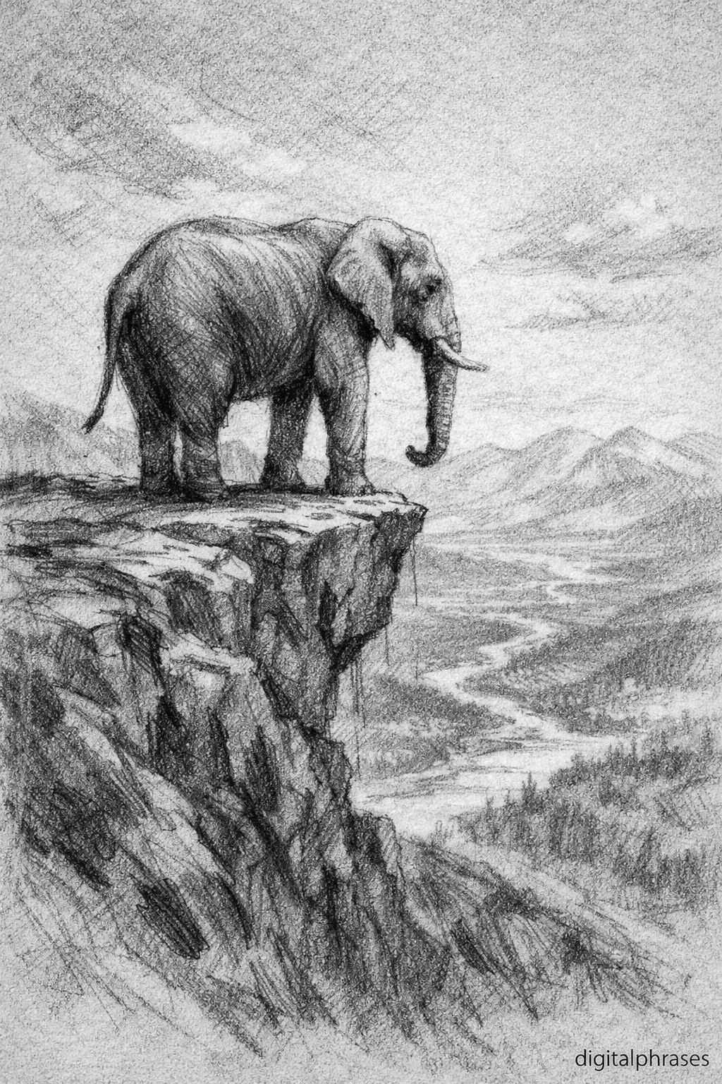 Elephant Drawing Ideas