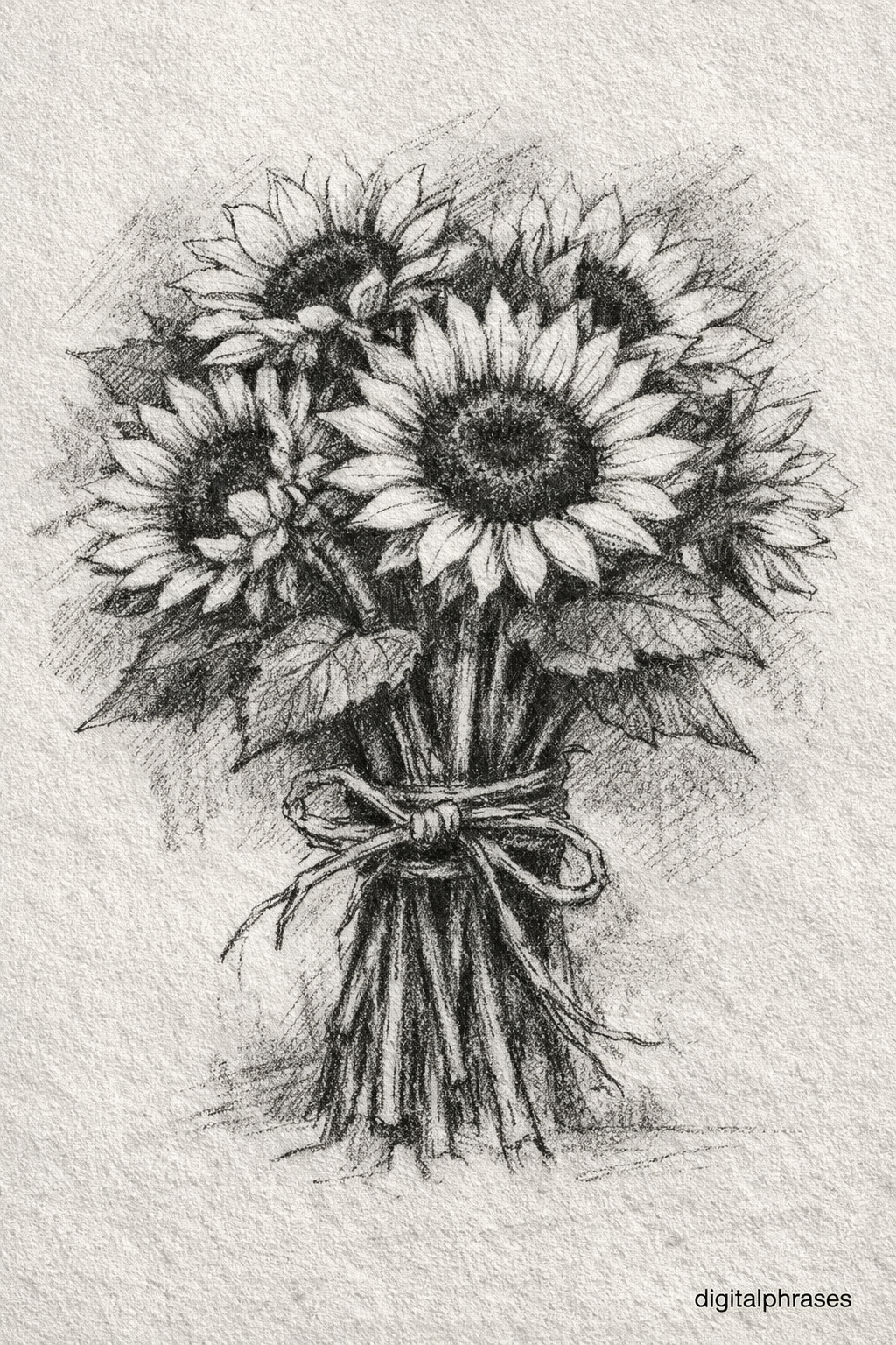 Sunflower Drawing Ideas Sunflower Drawing Ideas