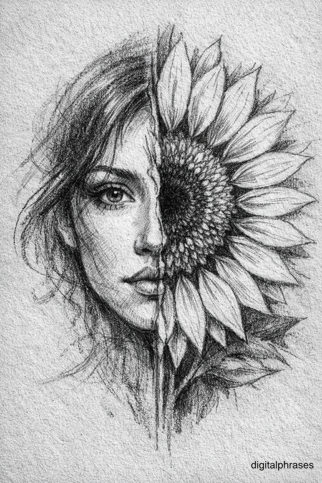 Sunflower Drawing Ideas Sunflower Drawing Ideas