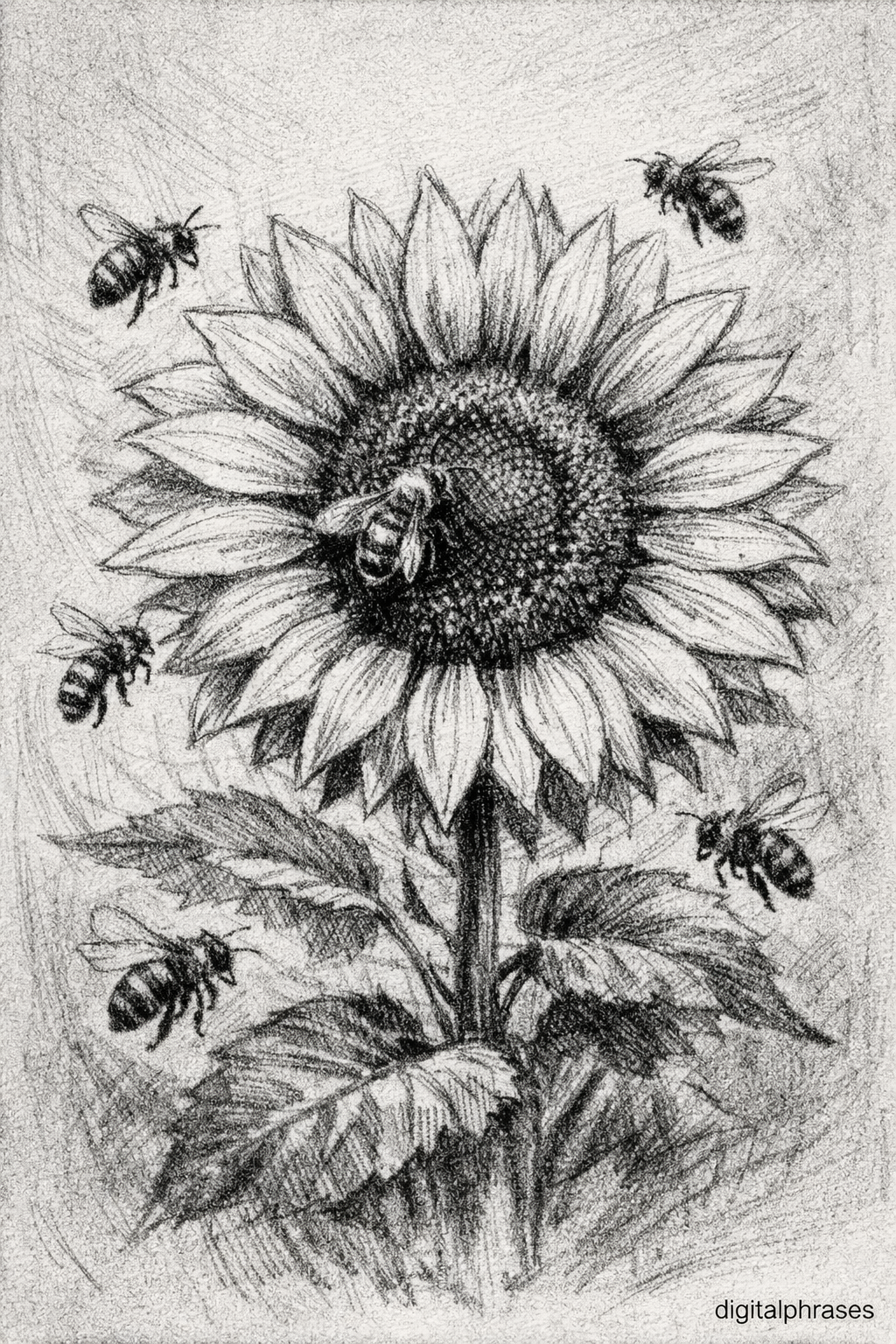 Sunflower Drawing Ideas Sunflower Drawing Ideas