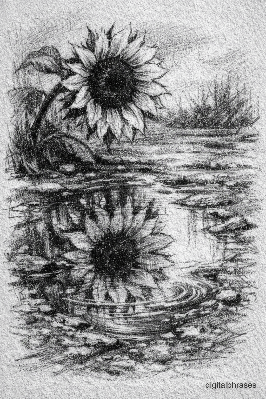 Sunflower Drawing Ideas Sunflower Drawing Ideas
