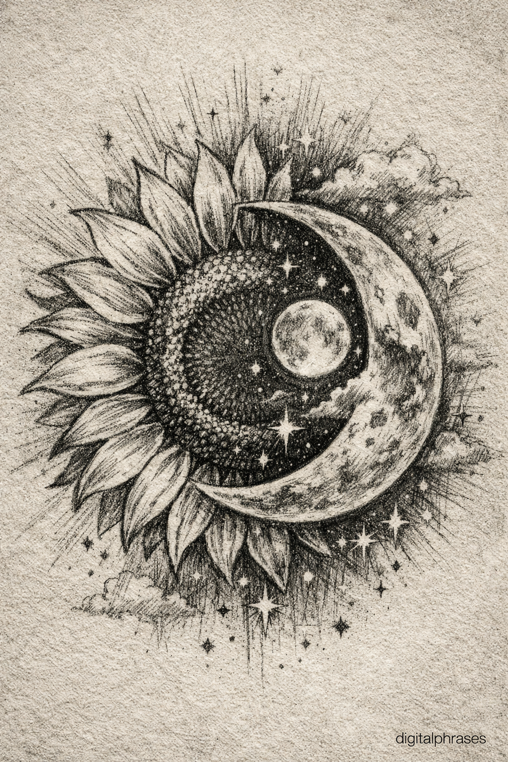 Sunflower Drawing Ideas Sunflower Drawing Ideas