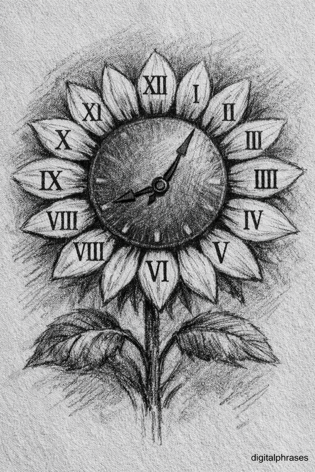 Sunflower Drawing Ideas Sunflower Drawing Ideas