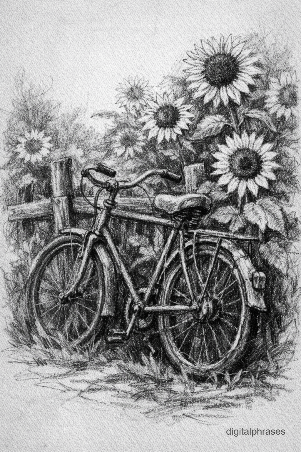 Sunflower Drawing Ideas Sunflower Drawing Ideas