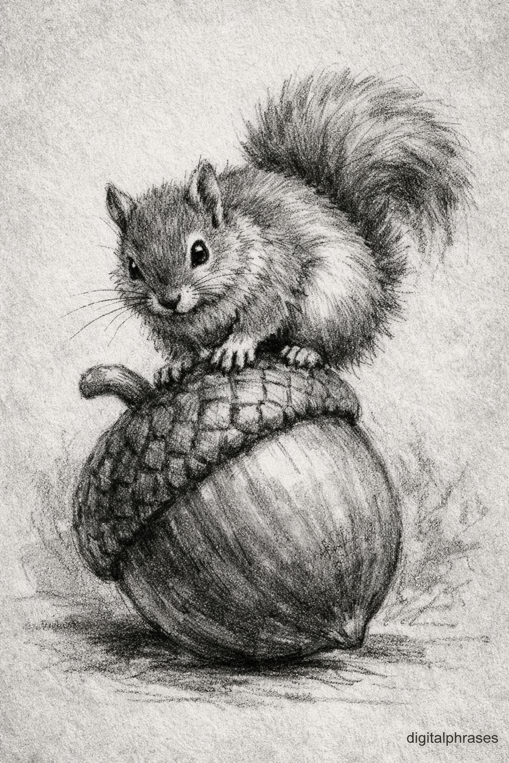 Squirrel Drawing Ideas