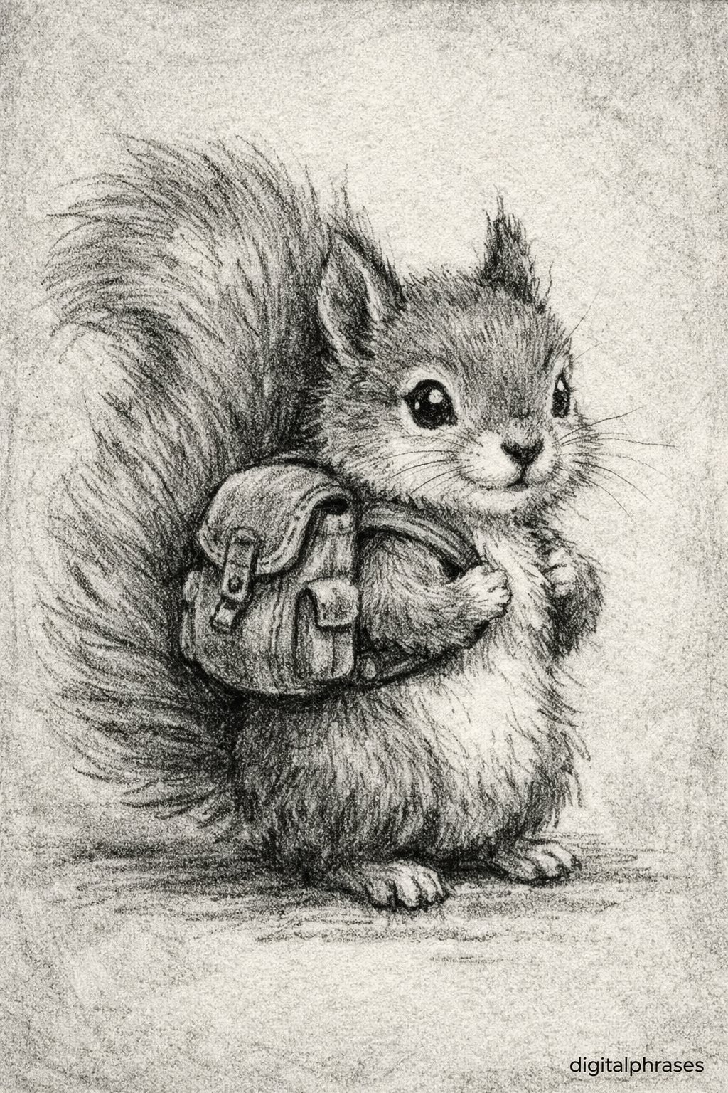 Squirrel Drawing Ideas