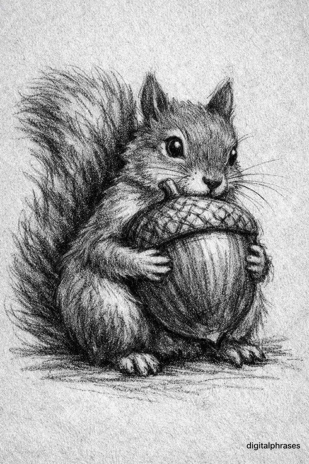 Squirrel Drawing Ideas