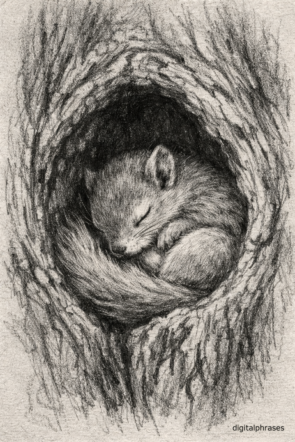 Squirrel Drawing Ideas