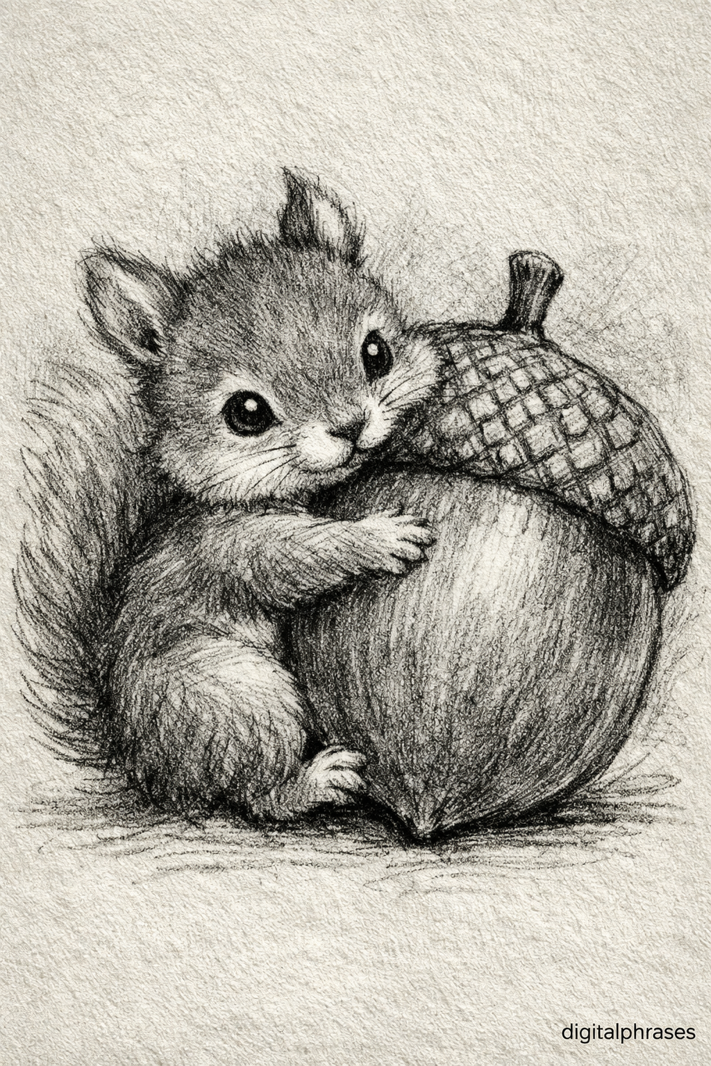 Squirrel Drawing Ideas