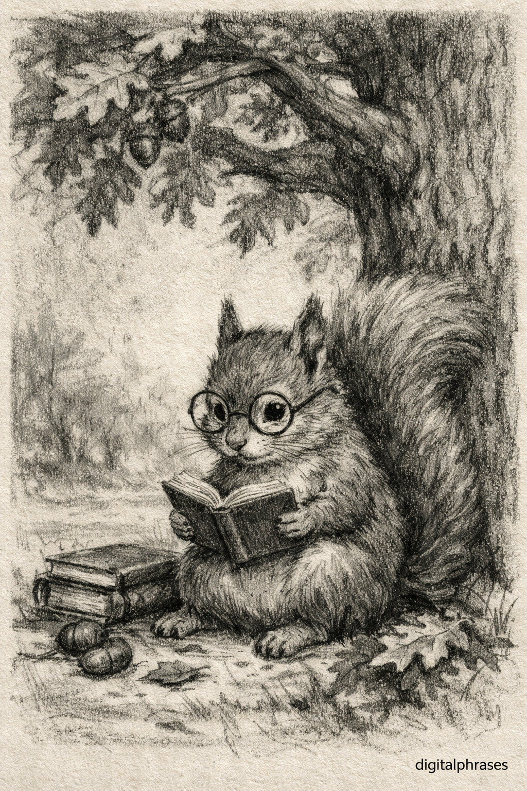 Squirrel Drawing Ideas