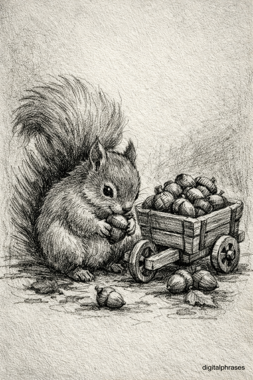 Squirrel Drawing Ideas