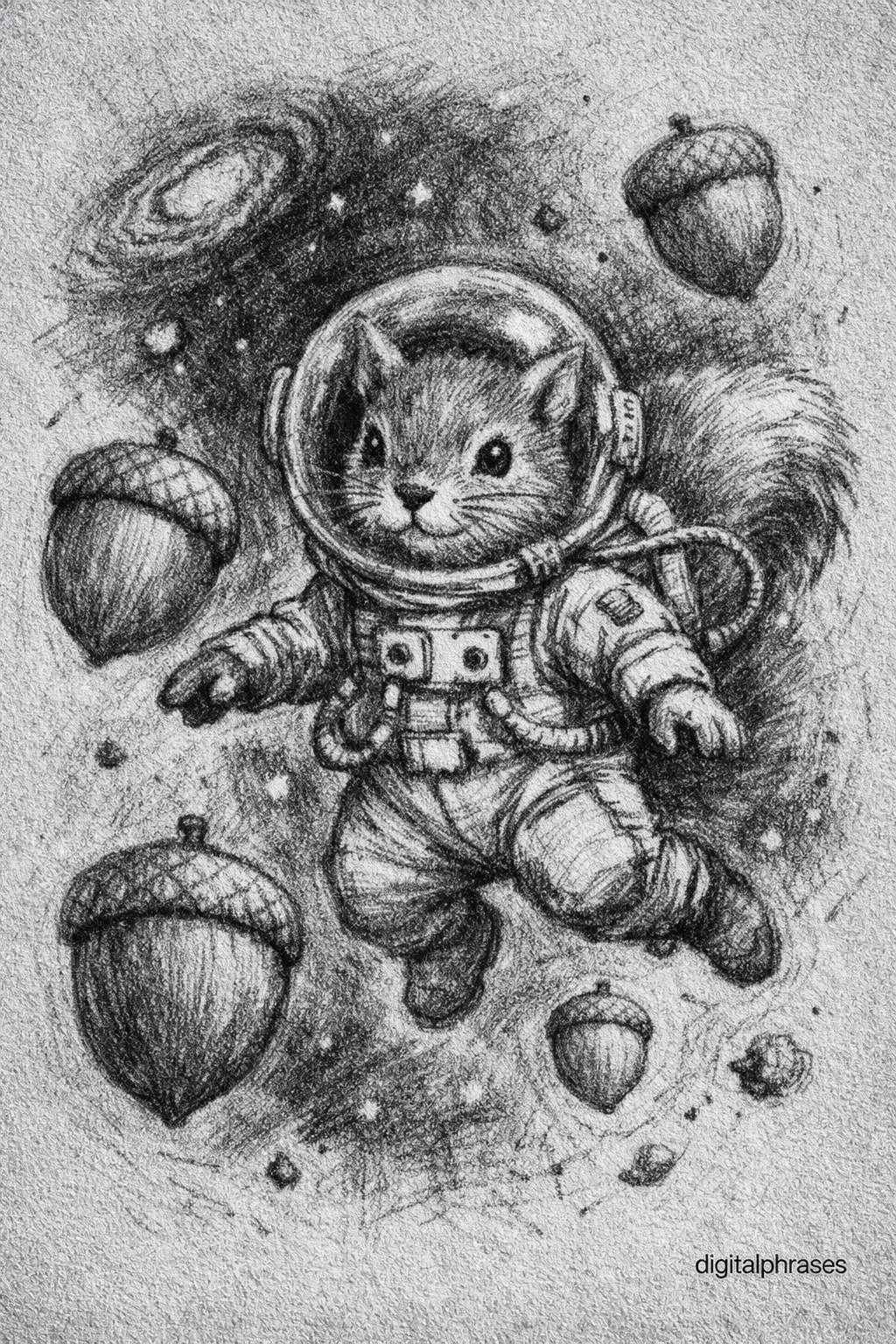 Squirrel Drawing Ideas