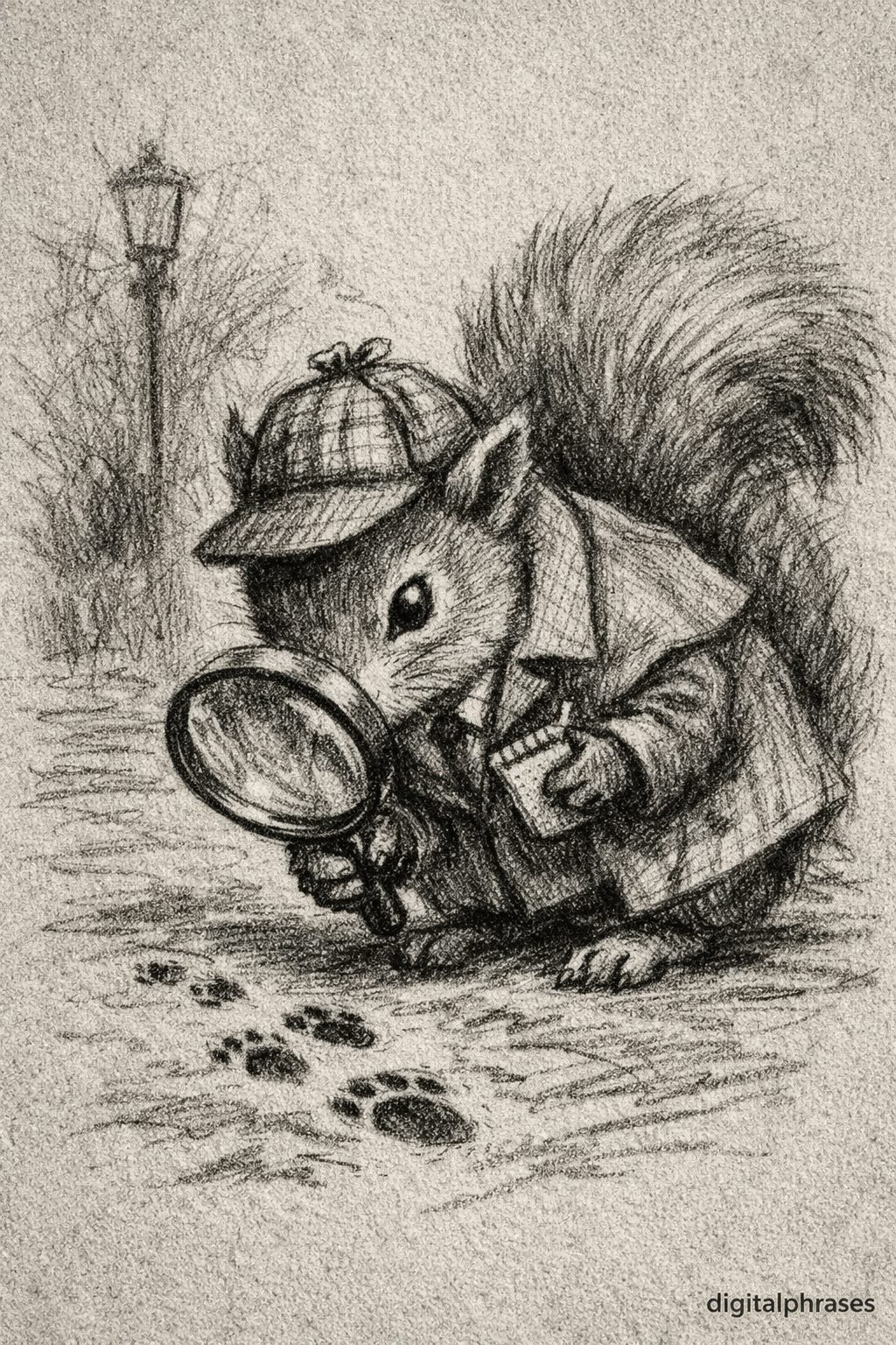 Squirrel Drawing Ideas