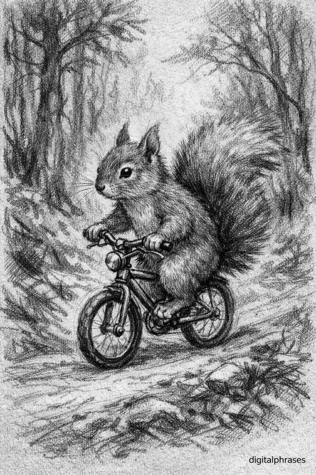Squirrel Drawing Ideas