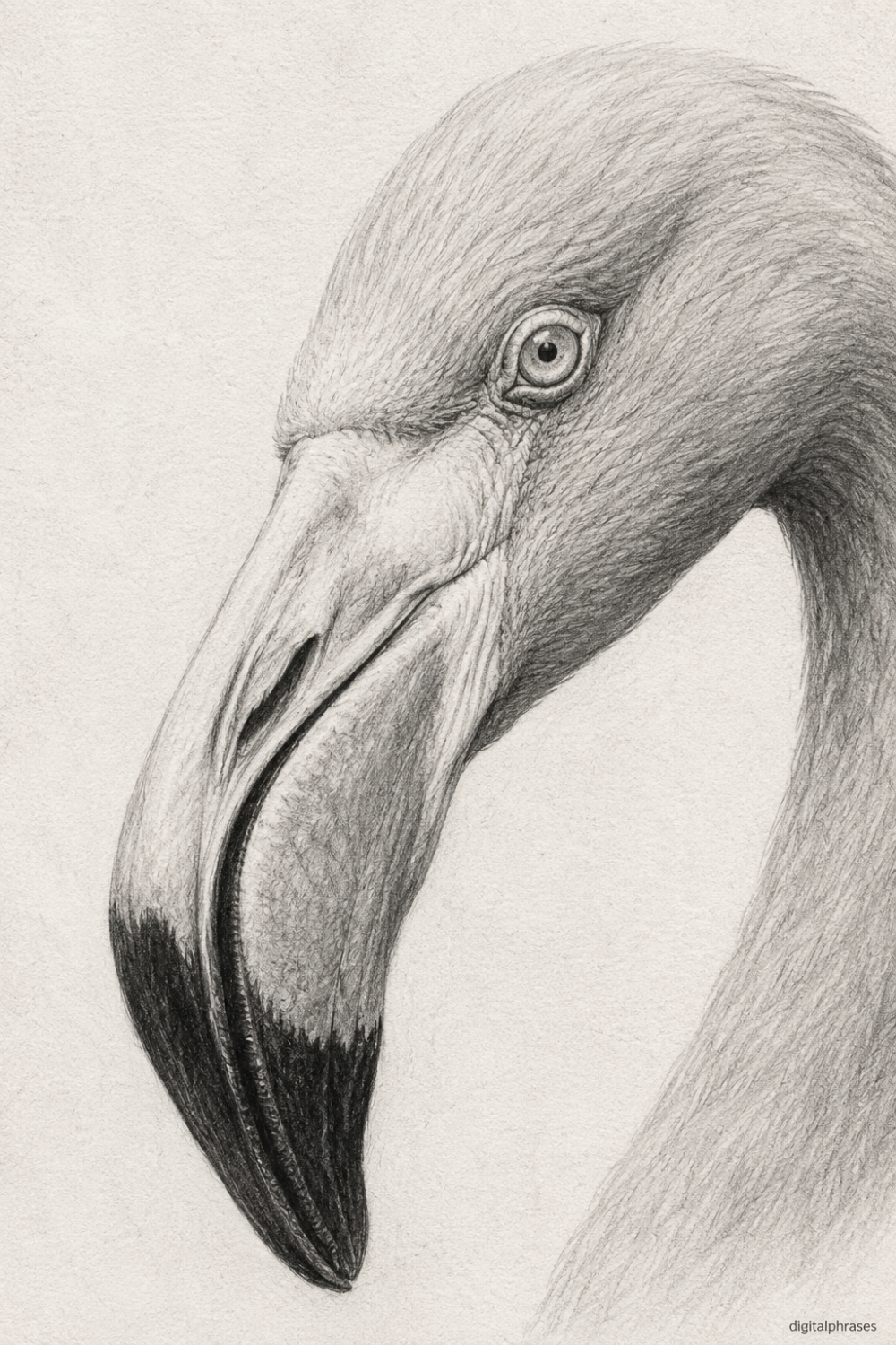 Flamingo Drawing Ideas