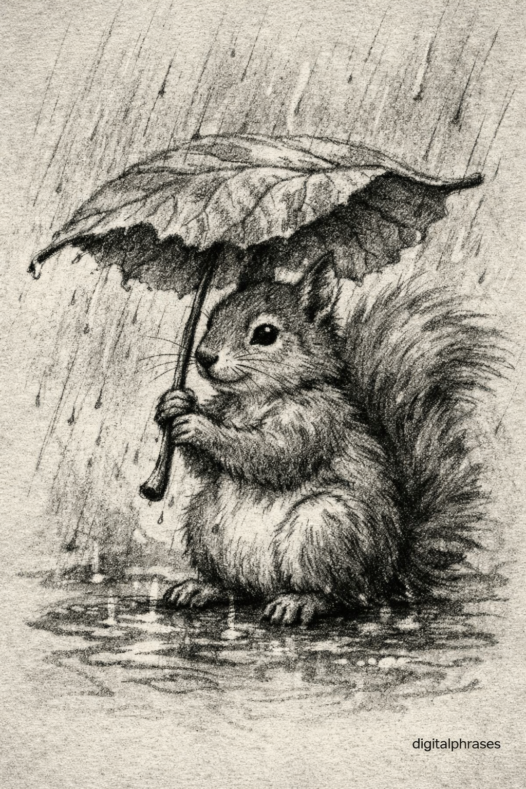 Squirrel Drawing Ideas