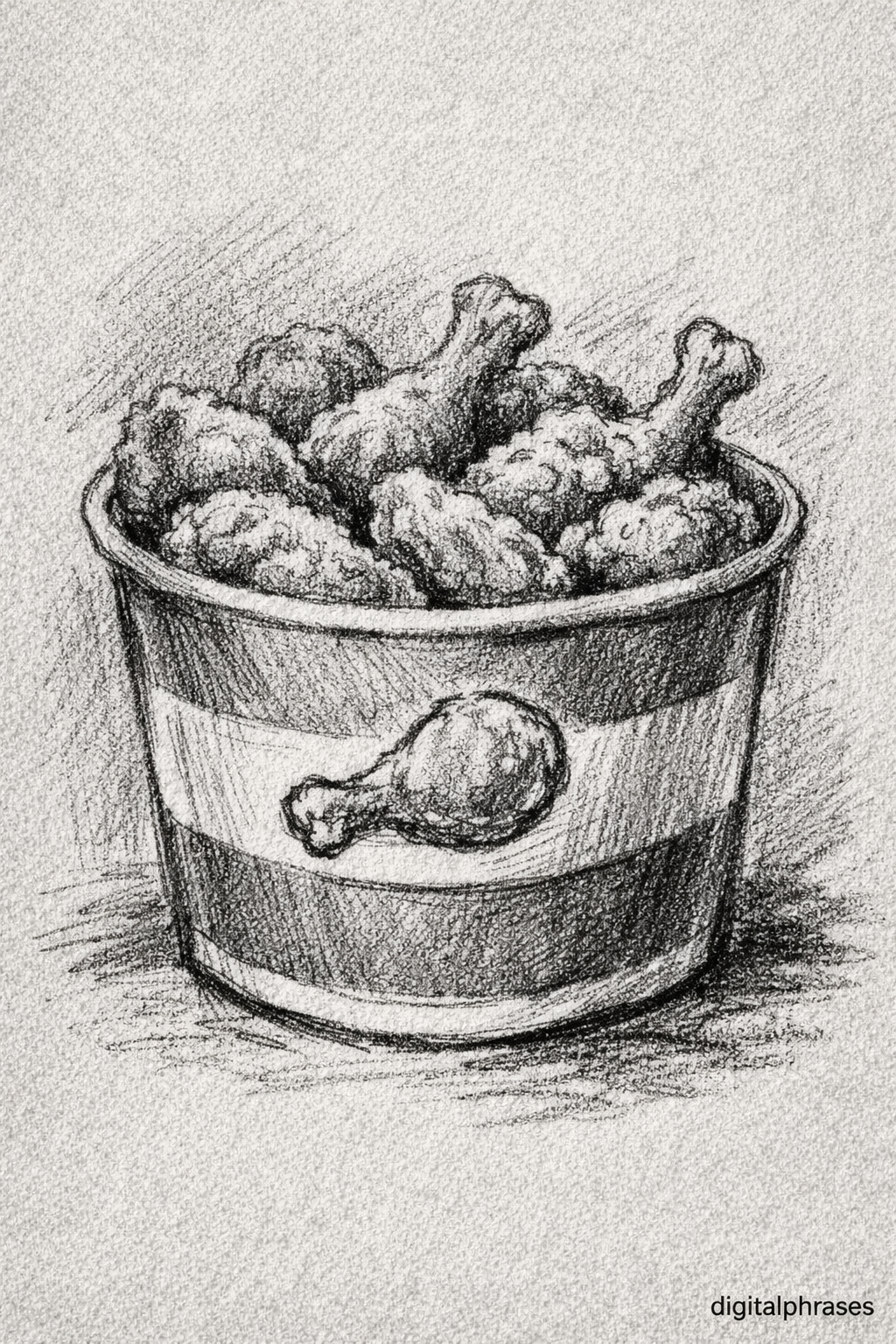Chicken Drawing Ideas (Both as Food and as an Animal)