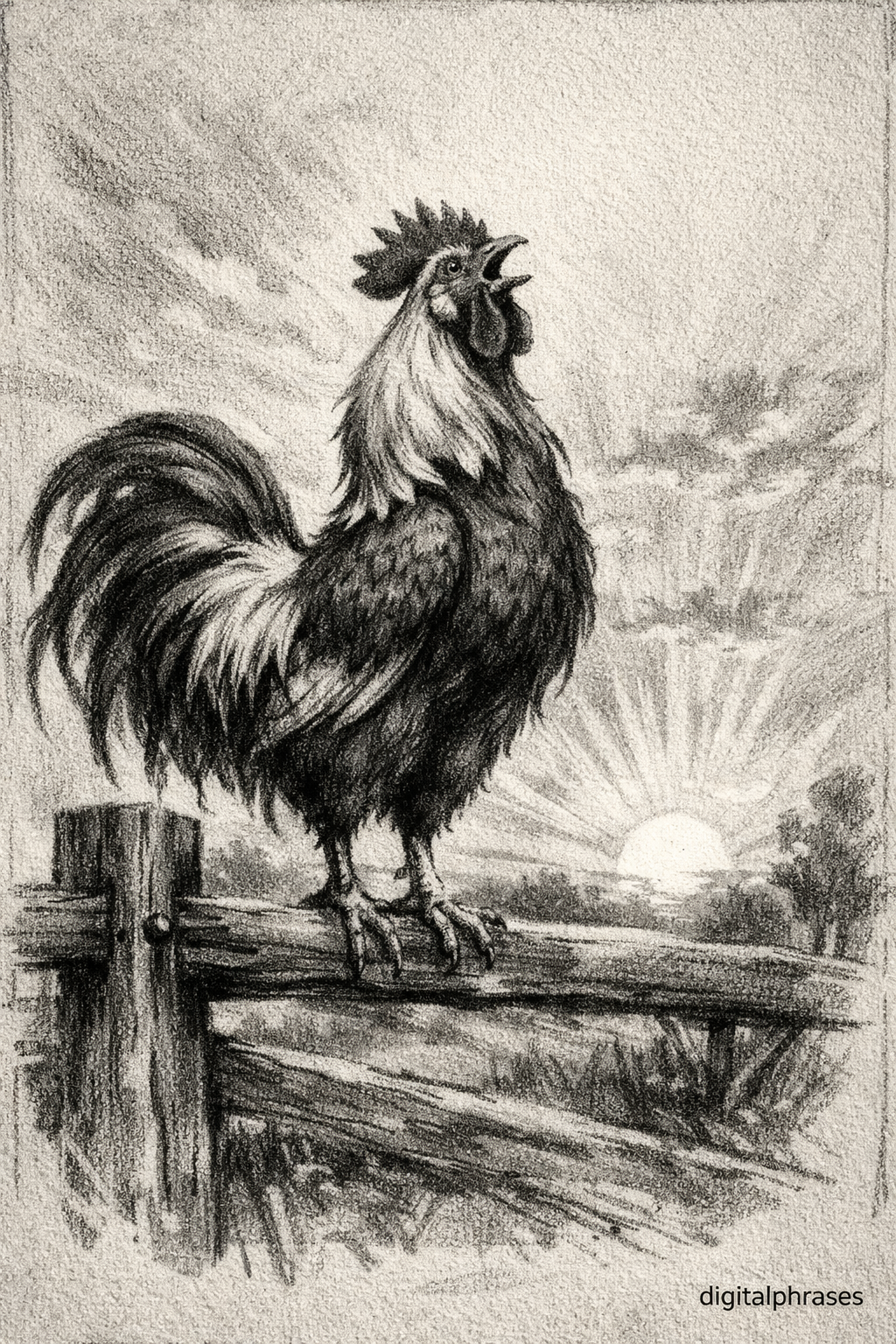 Chicken Drawing Ideas (Both as Food and as an Animal)