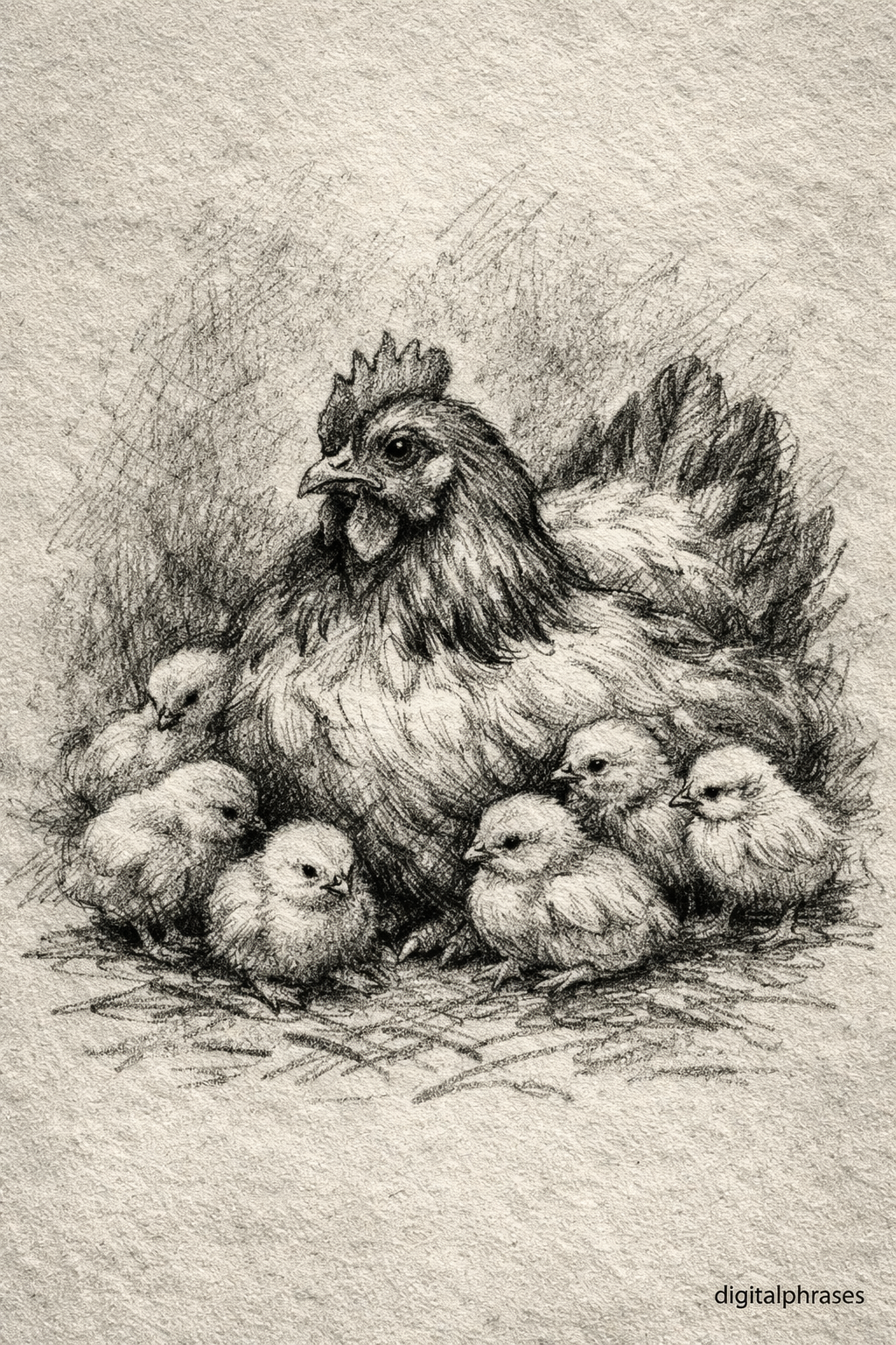 Chicken Drawing Ideas (Both as Food and as an Animal)