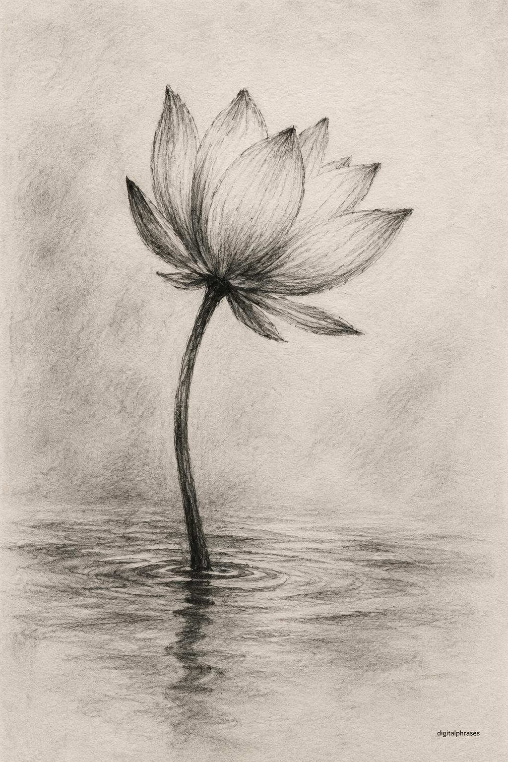 Water Lily Drawing Ideas Water Lily Drawing Ideas