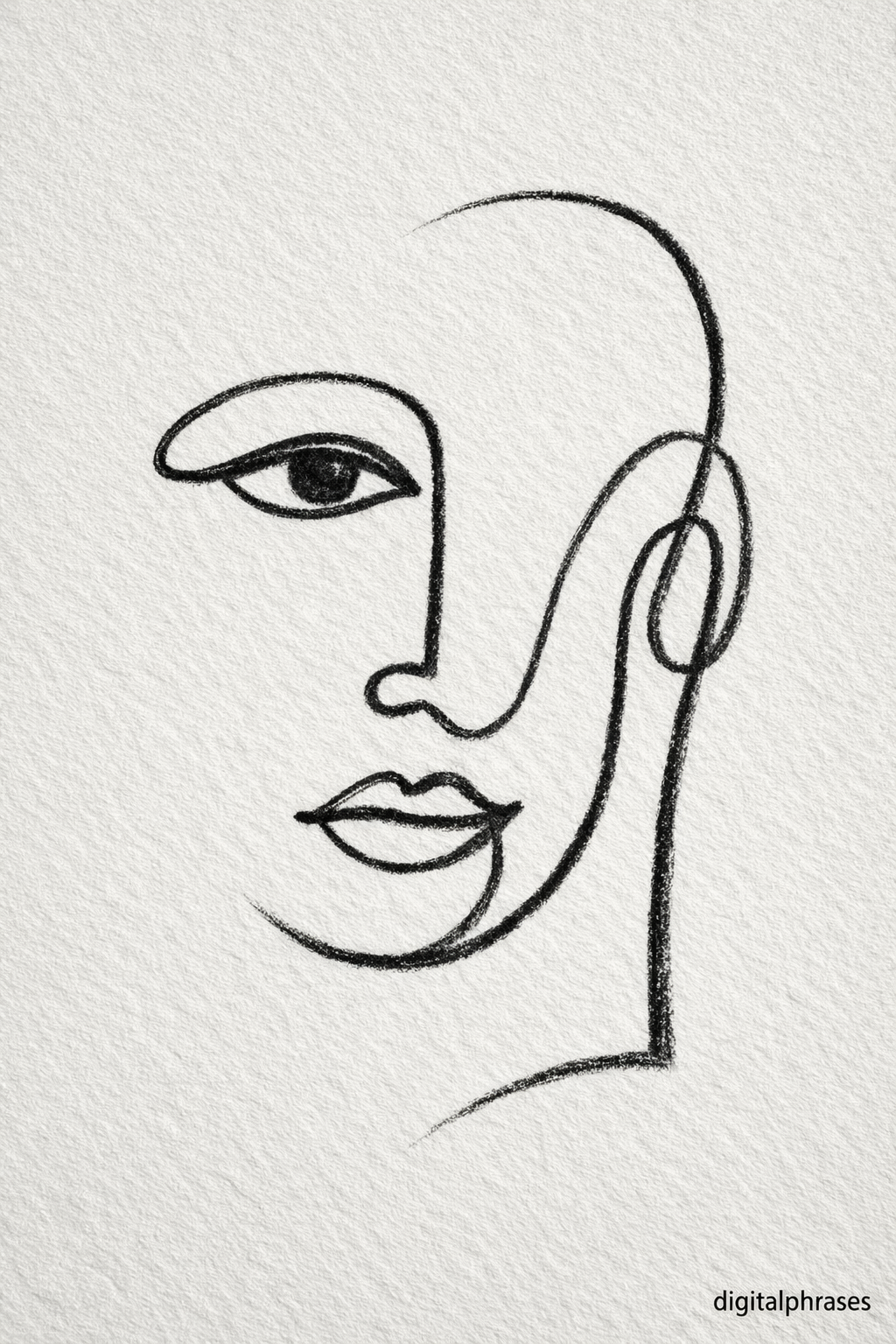 Continuous Line Drawing Ideas