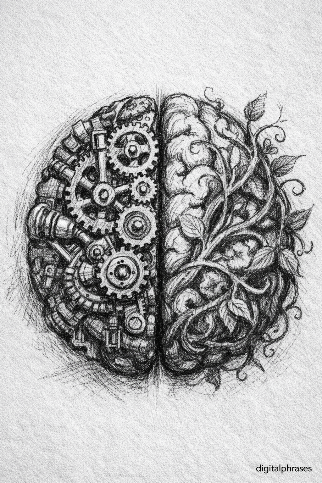 Brain Drawing Ideas