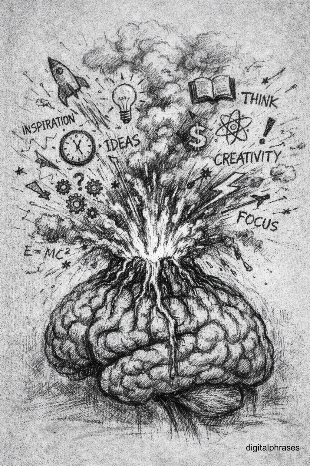 Brain Drawing Ideas