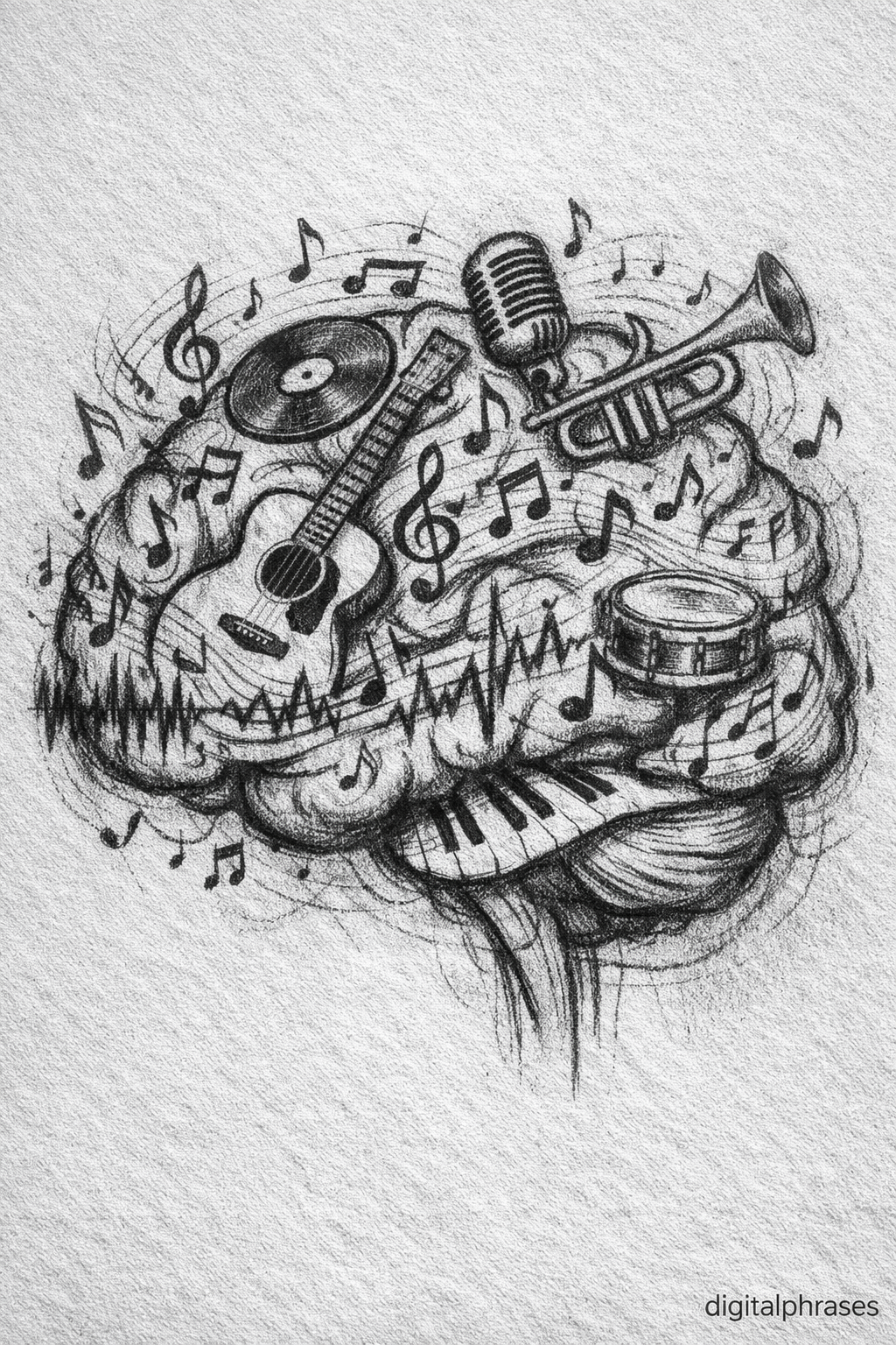 Brain Drawing Ideas
