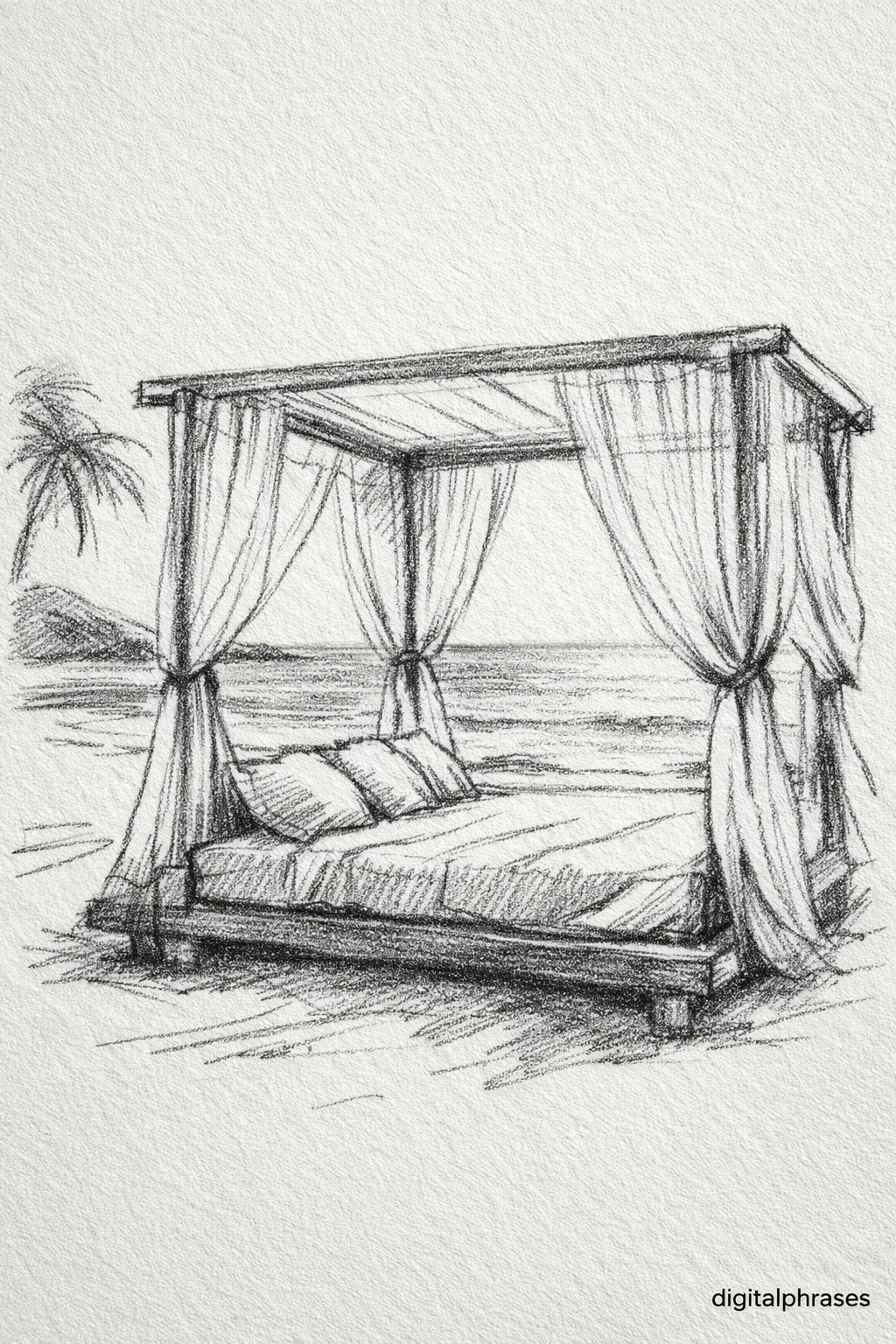 Bed Drawing Ideas