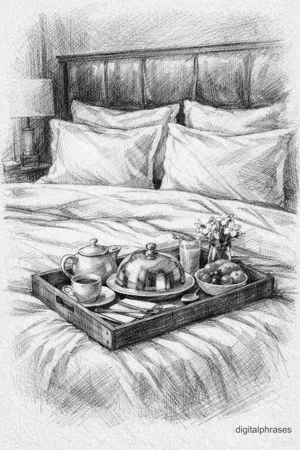 Bed Drawing Ideas
