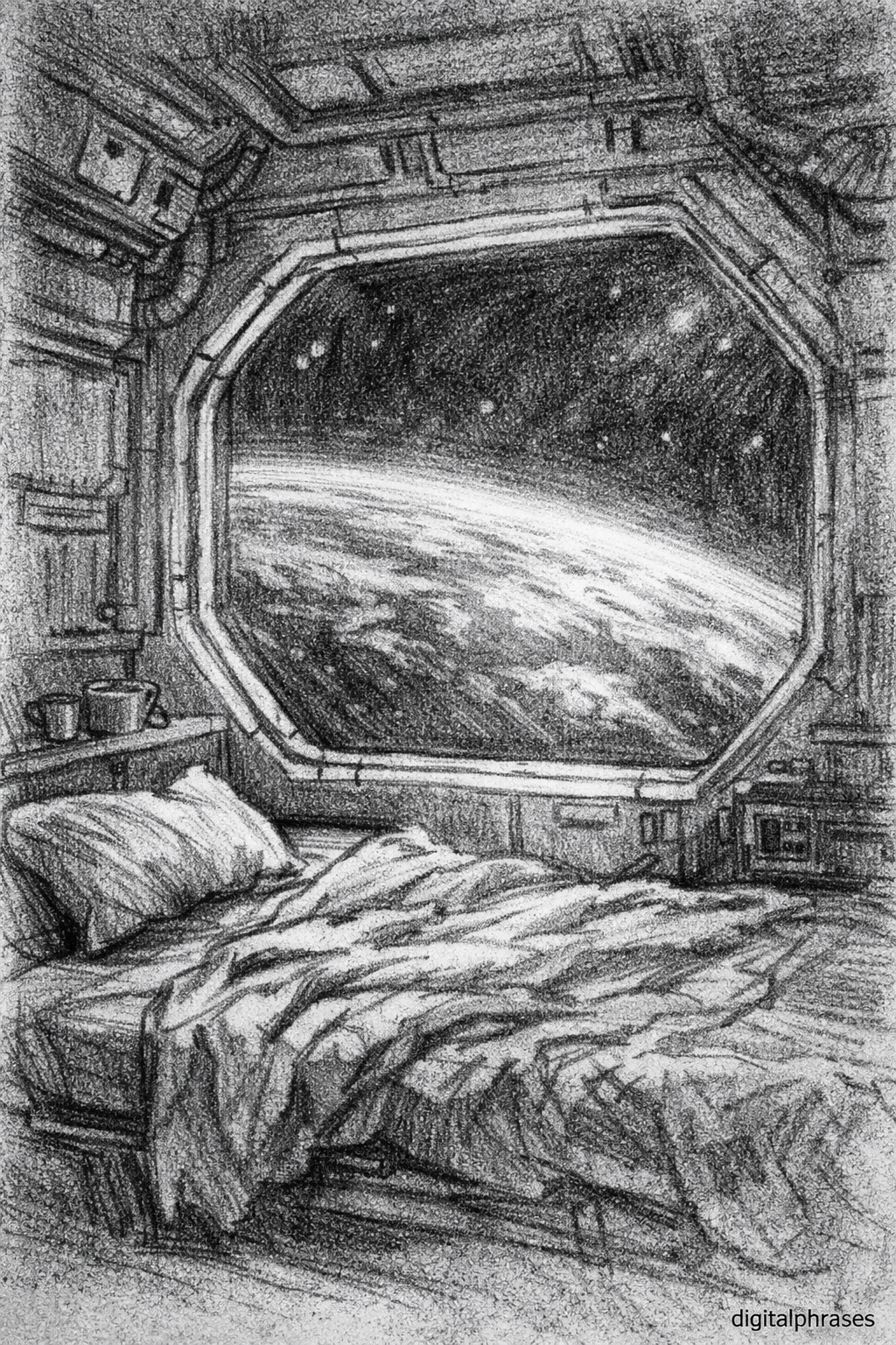 Bed Drawing Ideas