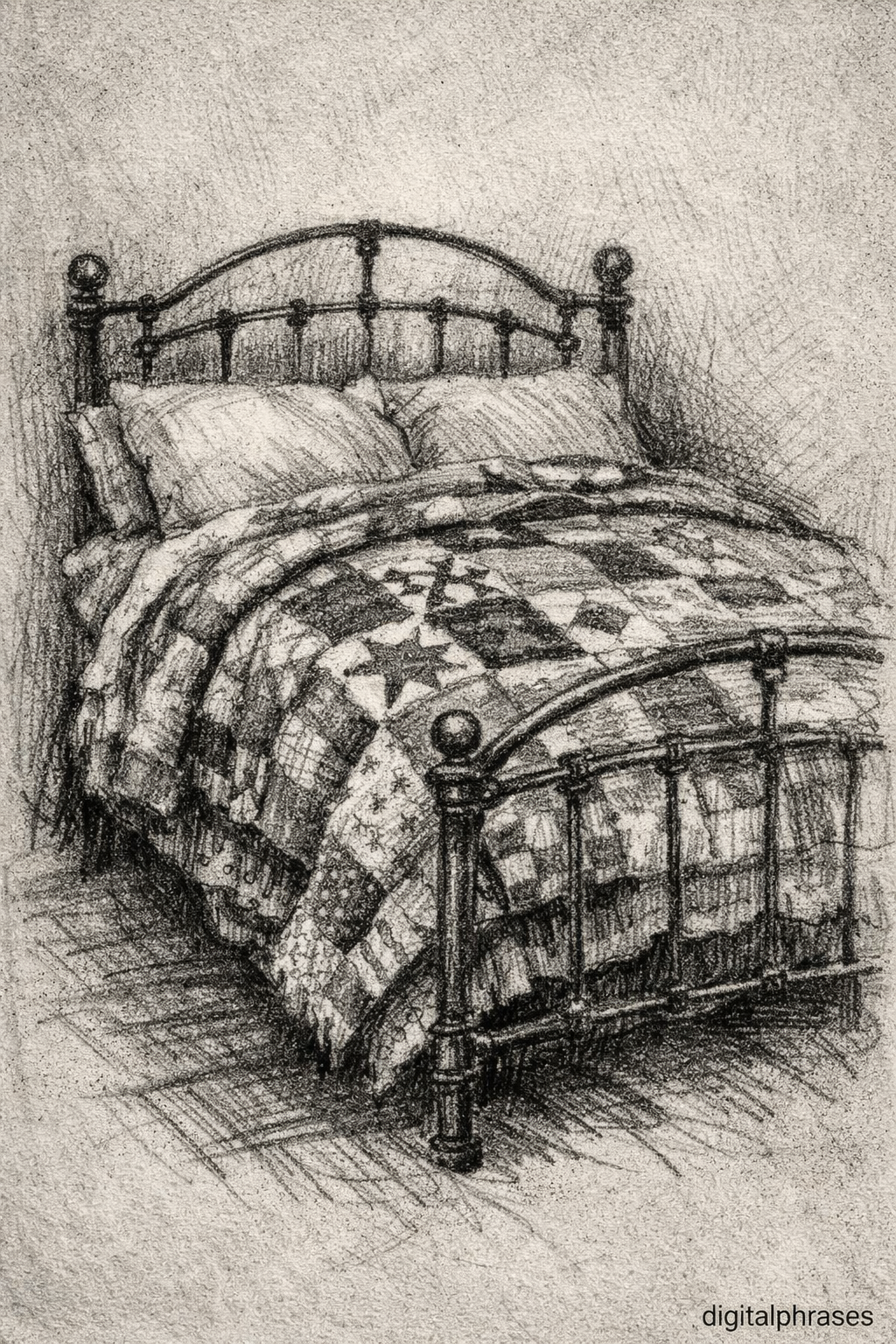 Bed Drawing Ideas