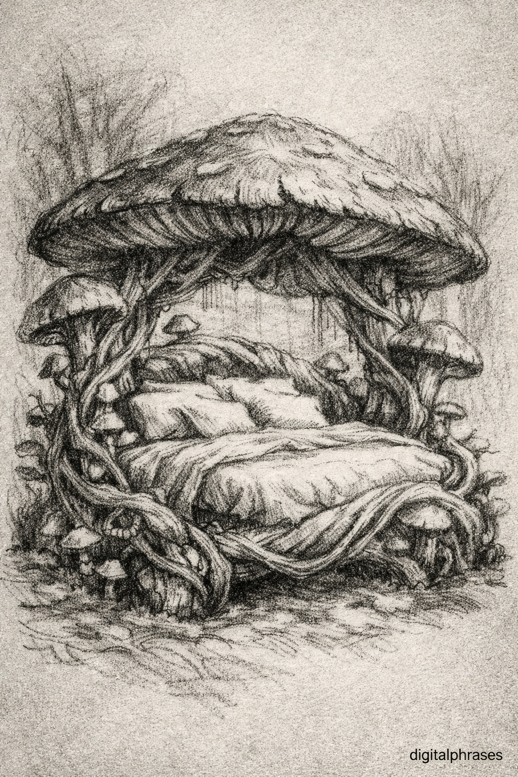 Bed Drawing Ideas