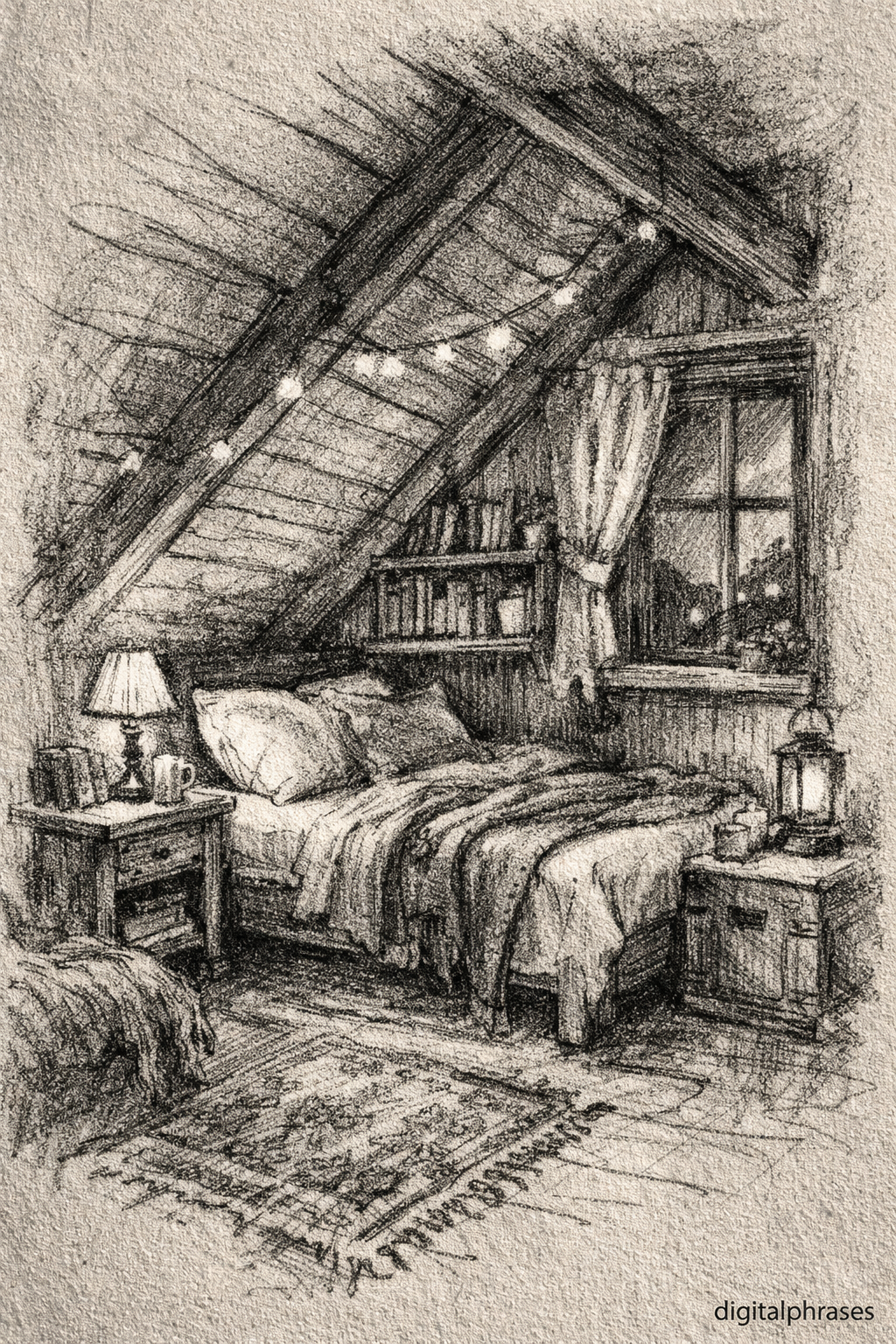 Bed Drawing Ideas