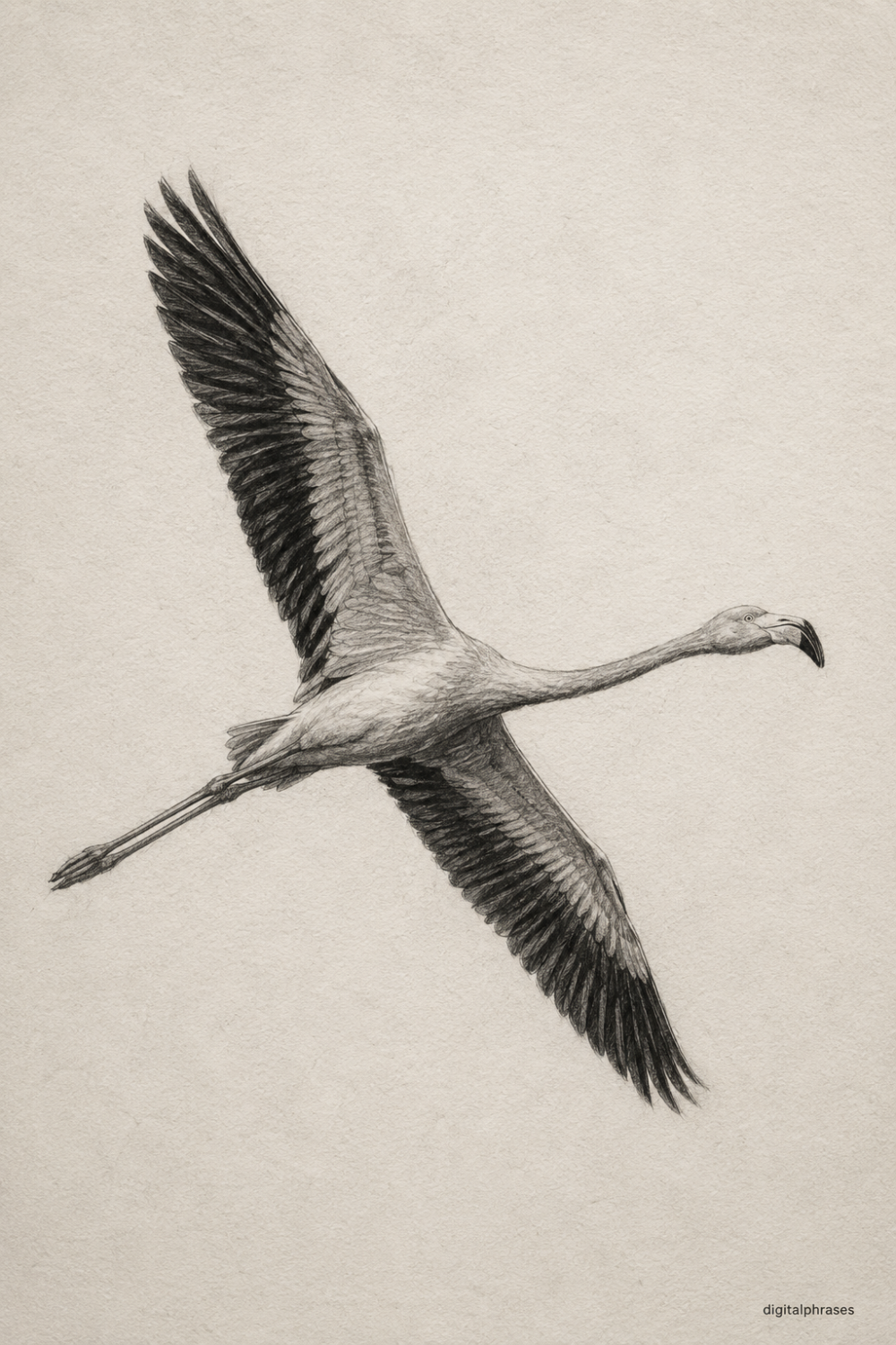 Flamingo Drawing Ideas