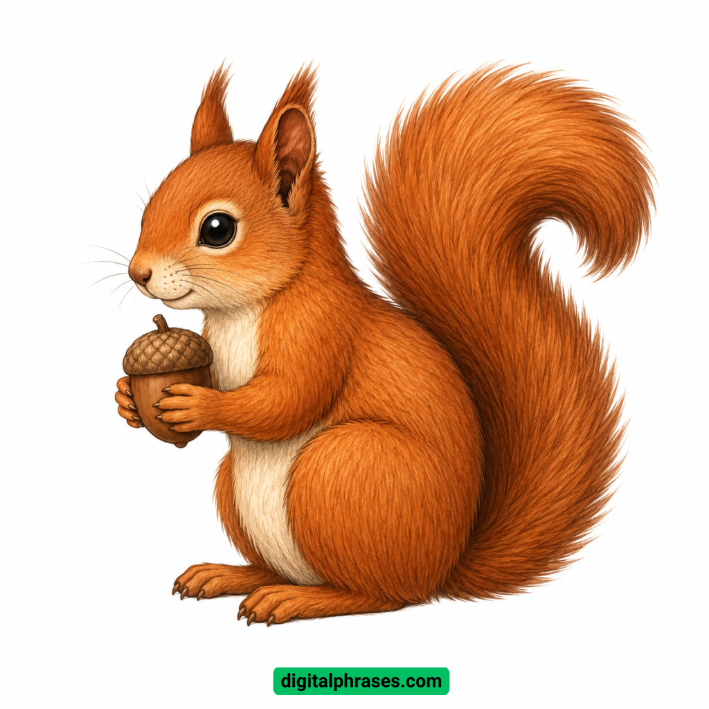 How to Draw a Squirrel?