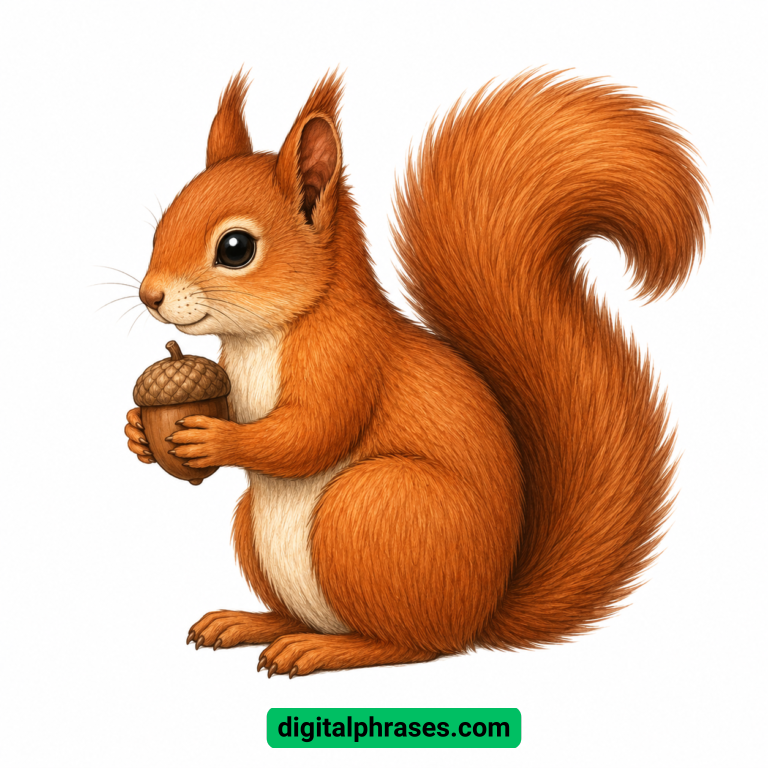 How to Draw a Squirrel?