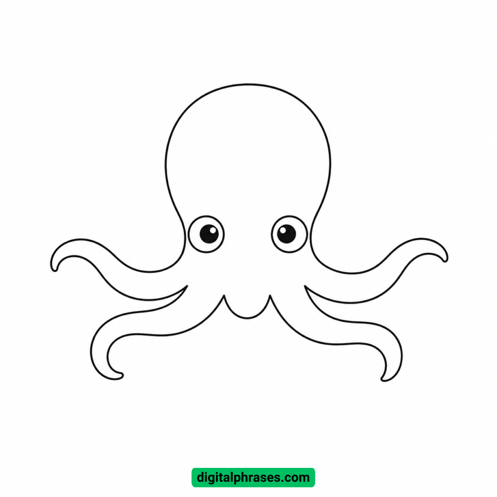 How to Draw an Octopus?