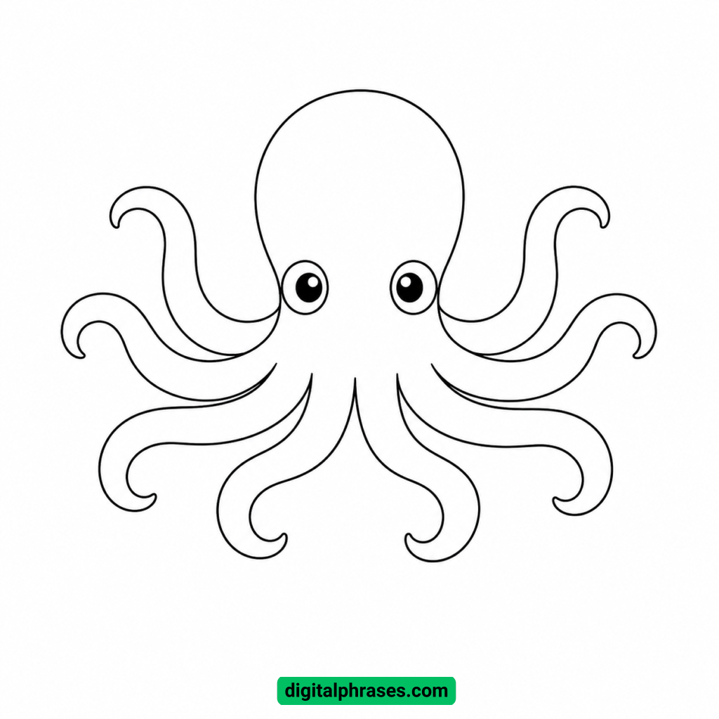 How to Draw an Octopus?