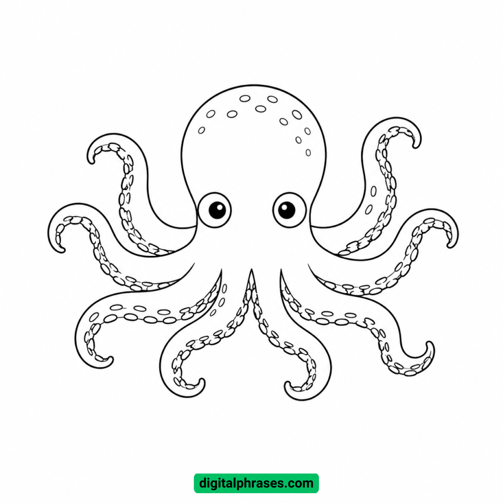 How to Draw an Octopus?