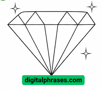 How to Draw a Diamond?