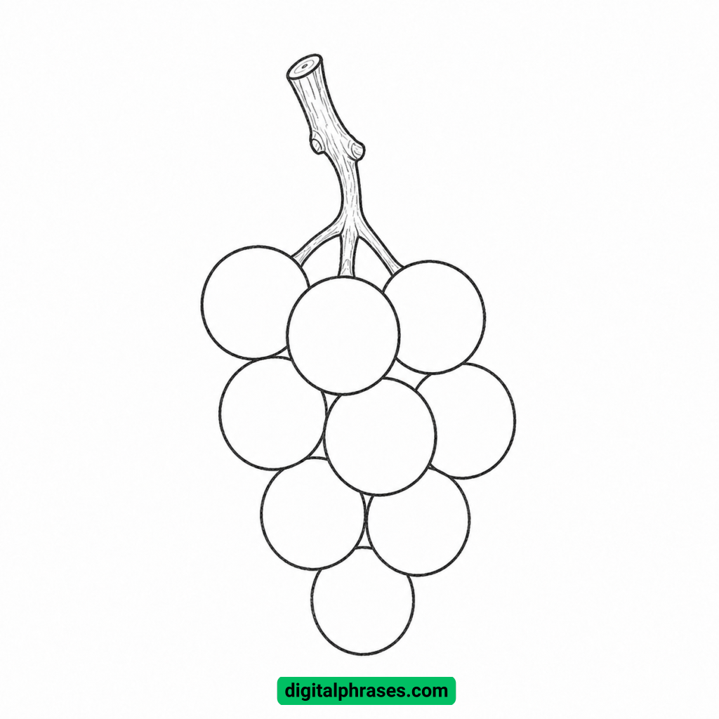 How to Draw a Grape? How to Draw a Grape?