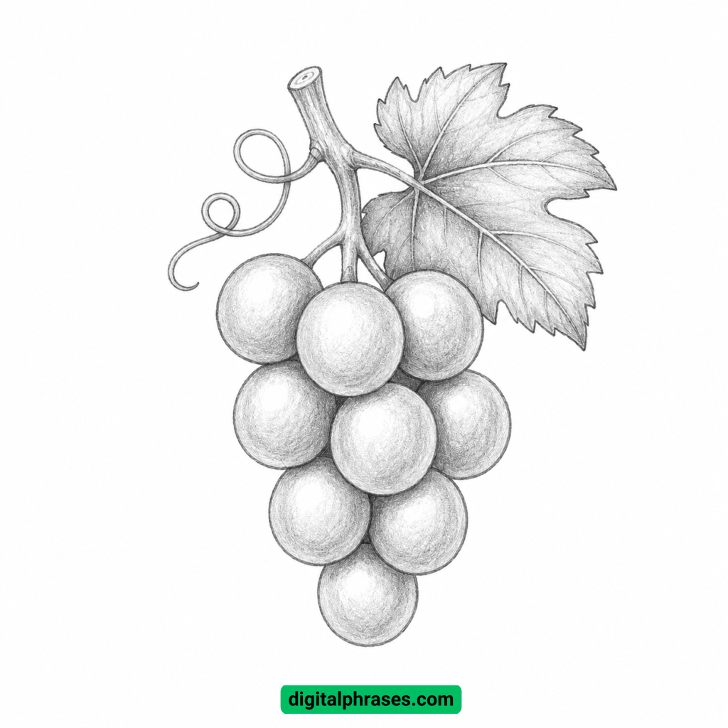 How to Draw a Grape? How to Draw a Grape?