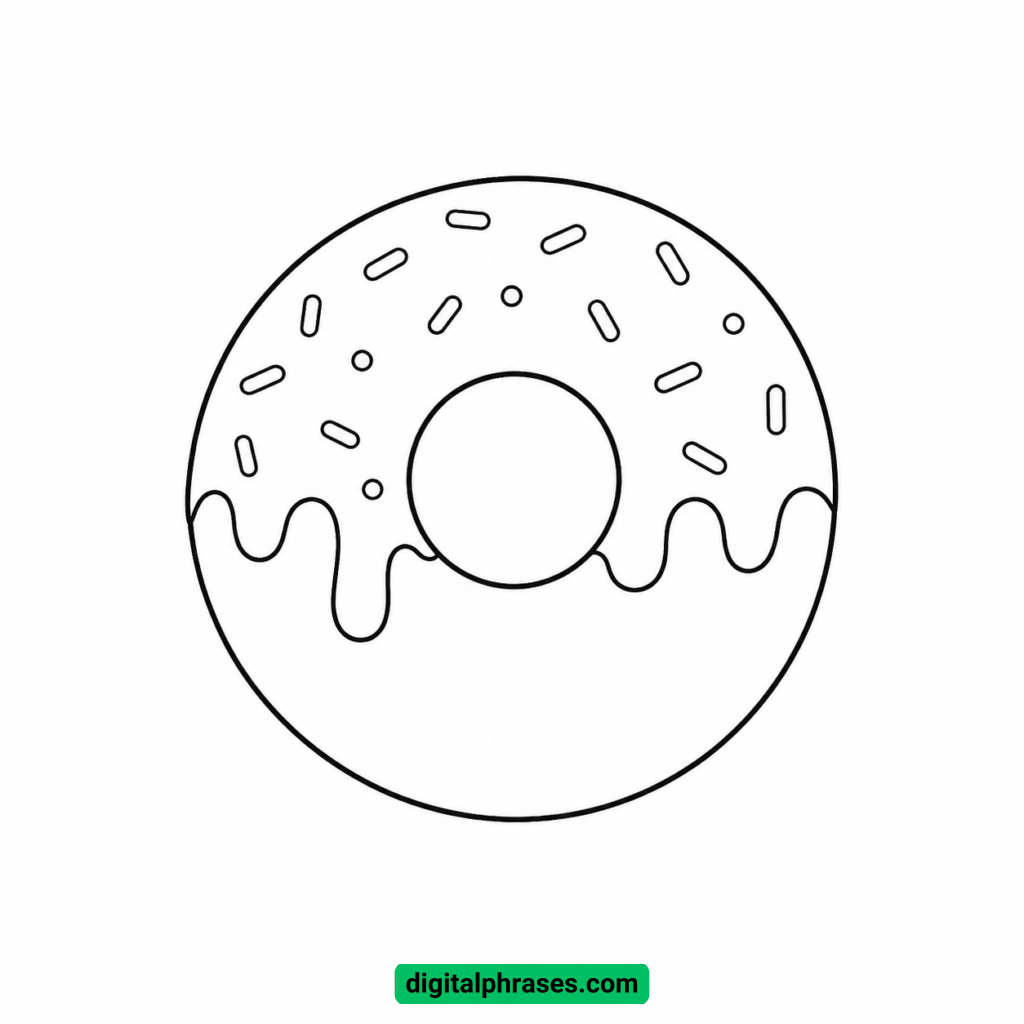 How To Draw a Donut