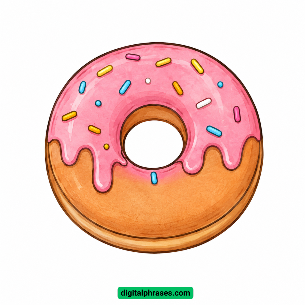 How To Draw a Donut How To Draw a Donut